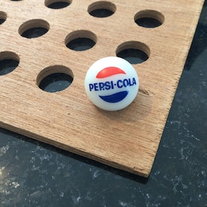 Vintage | Pepsi Cola | White | Marble | 1980s