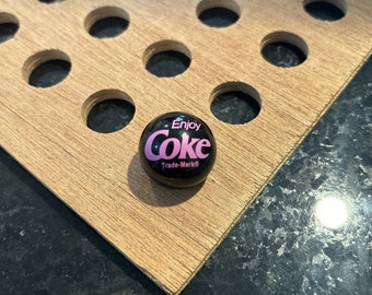 Vintage | Enjoy Coke | Pink & Black | Marble | 1990