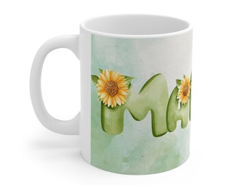 Personalized name mug Initial mug Monogram mug Customized name mug Gift for Daughter Gift for Granddaughter Gift for her Cute Mug