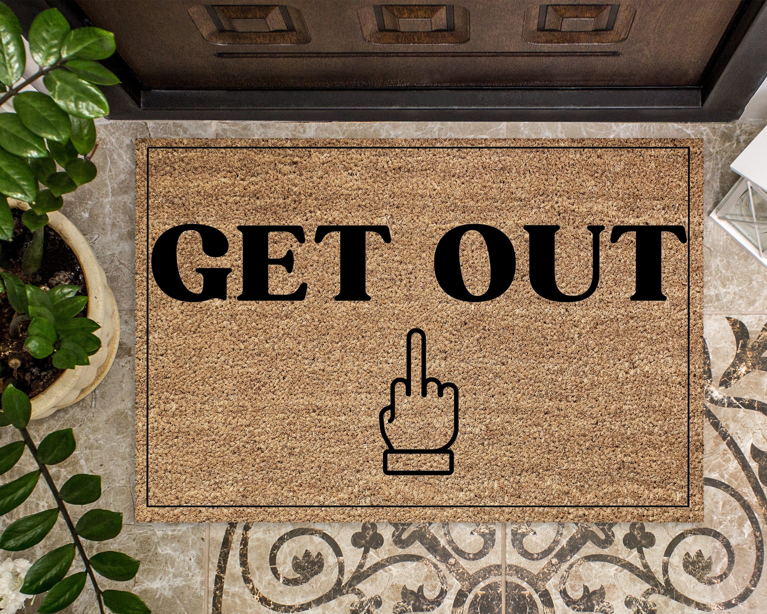 Home Doormat Funny Housewarming Gift for Friend New Home gift