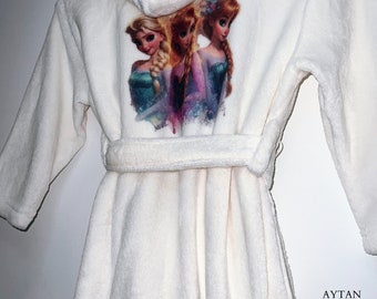 Personalized children's bathrobe