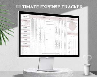 Expense Transactions Tracker Dashboard Google Sheets, Transactions Log, Spendingtracker Spending Tracker Template, Spending Logging, Budet