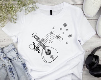 D&D Bard T-shirt, Dungeons and Dragons Inspired Shirt, DnD Shirt, Dungeon Master Shirt, Board Games Gift, DnD Dice Tee