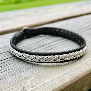 Lapplandssamiskt armband, renskinn, specialtillverkat