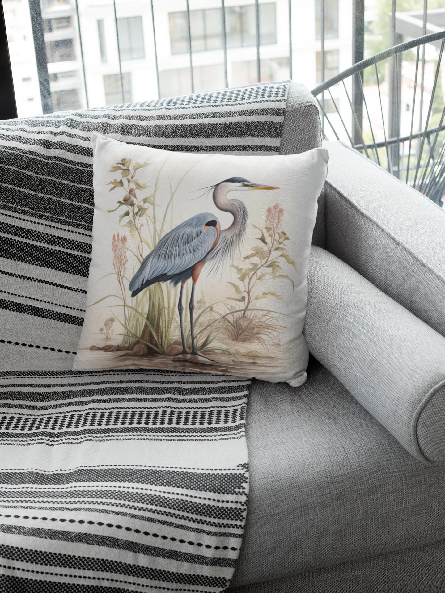 Outdoor Spring Waterproof Throw Pillow Covers, Flowers and Plant Insects  Pattern Decorative Cushion Covers (Set of 4) B09Q3688DL - The Home Depot, image size:1440x1920