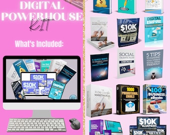 Ebooks Bundle, Digital Marketing, PLR MRR Resell Rights (PDF)