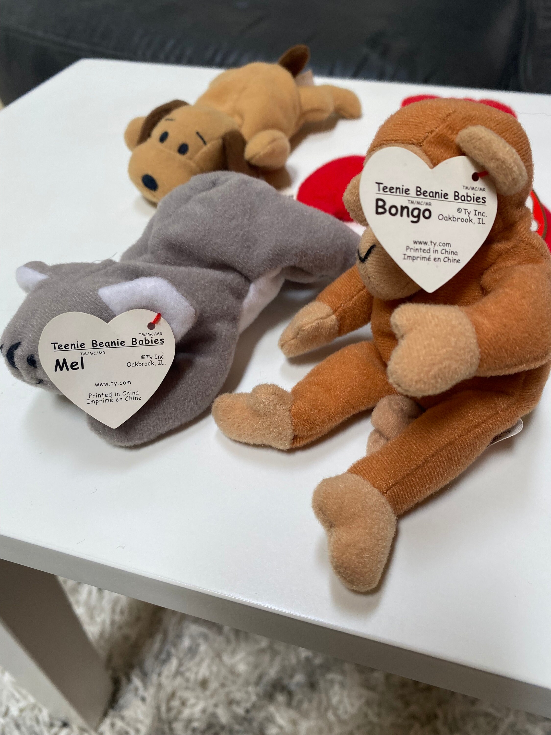 1993 Mcdonald's TY Teenie Beanie Babies-1st Generation: 11 Total