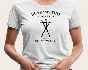 T-shirt met afbeelding van Blair Witch Hiking Club