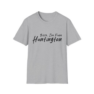 Hündin, ich bin aus Hoodedton West Virginia Graphic Tee West Virginia Shirt Berg Mama 304 Shirt Bergstaat Wild und wunderbar Bild 2