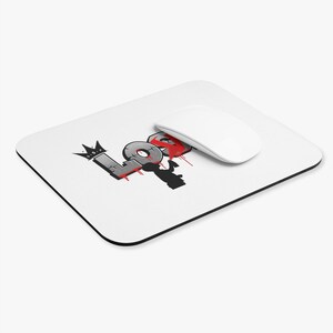 Loser to Lover Graffiti Mouse Pad - Urban Office Decor, Gamer Gift, Stylish Desk Accessory, Fun Home Office, Unique Gift Idea image 4