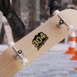 304 Almost Heaven gestanste 5-inch vinylsticker, buitenstickers, laptopsticker, skateboard, autosticker, sticker waterfles afbeelding 3