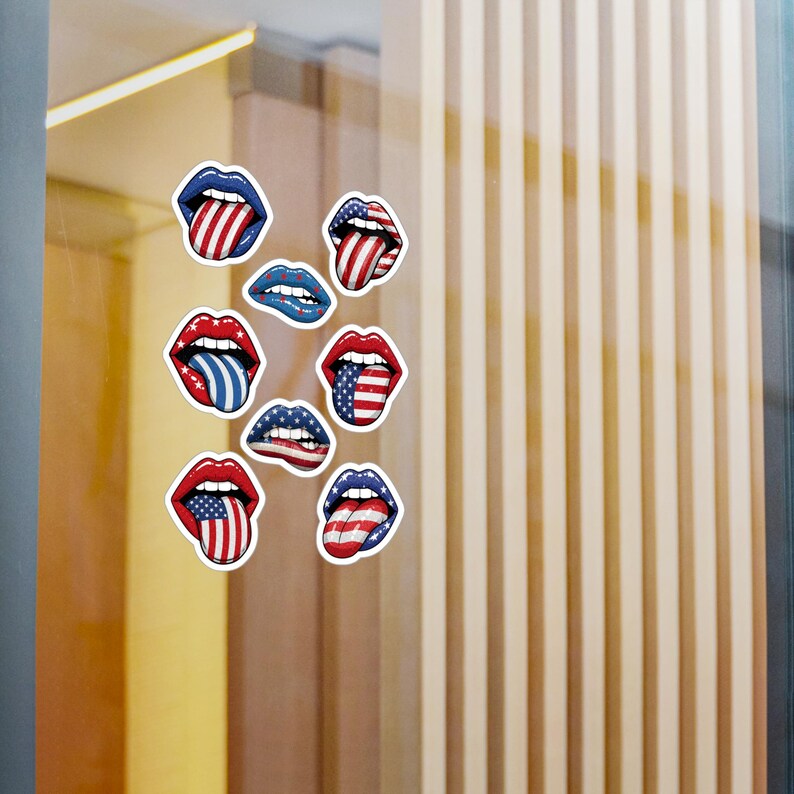 Lick My Liberty 2-inch vinylstickers afbeelding 2