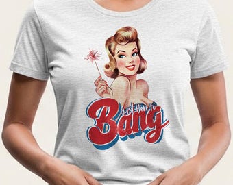 Just Here to Bang Graphic Tee