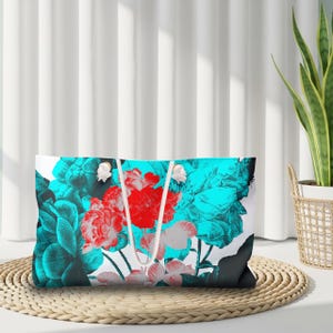 Ruby Riot Weekend Shoulder, Travel, Duffel Bag, Oversized, Organizer, Large Tote, Overnight, Luggage, Yoga, Beach, Carry On, Luggage