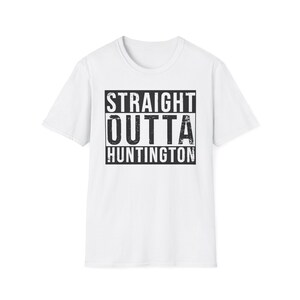 Straight Outta Huntington West Virginia Graphic Tee image 3