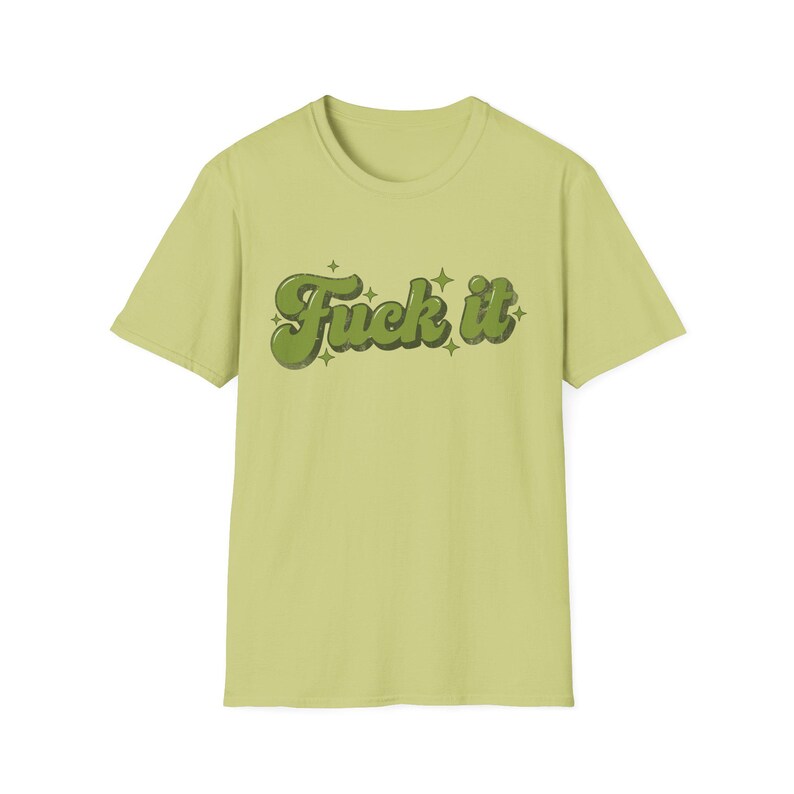 Fuck it Graphic Tee | Novelty Tee | Gift for Her | Sassy Mom Shirt | Funny Shirt | Gift for Him | Sarcastic Shirt | Adult Humor Gift image 2