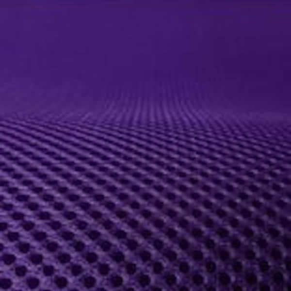 Air Mesh Stoff 20cm x 160cm 4mm Dicke Violet verschiedene Farben Vielseitiges 3D atmungsaktive Polsterung Halsbänder Nähprojekte Basteln