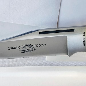 Vintage Case XX 1975 (5 Dot) Shark Tooth Lockback P197 L SSP