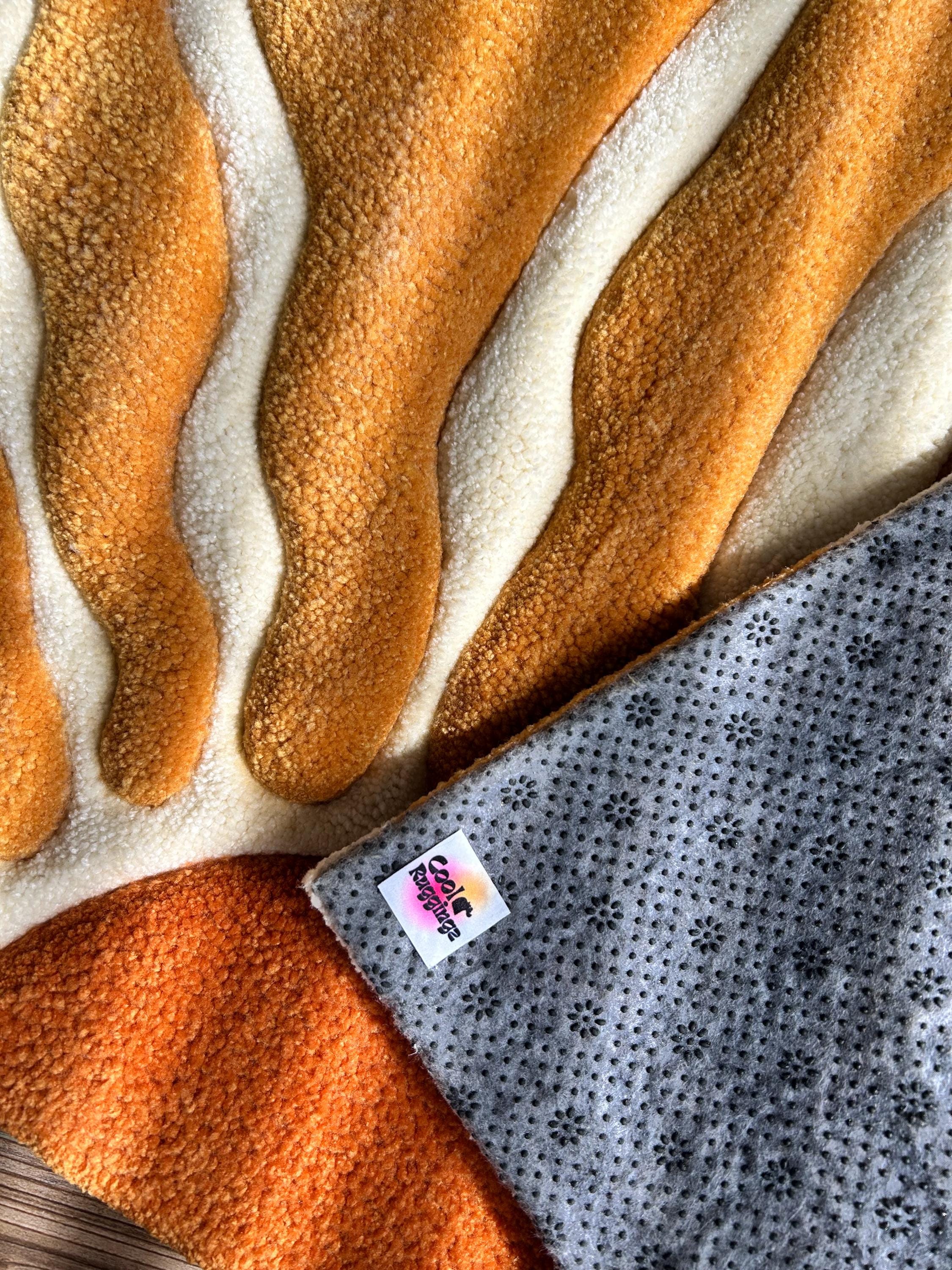 Wavy Sun Hand Tufted Rug - Etsy