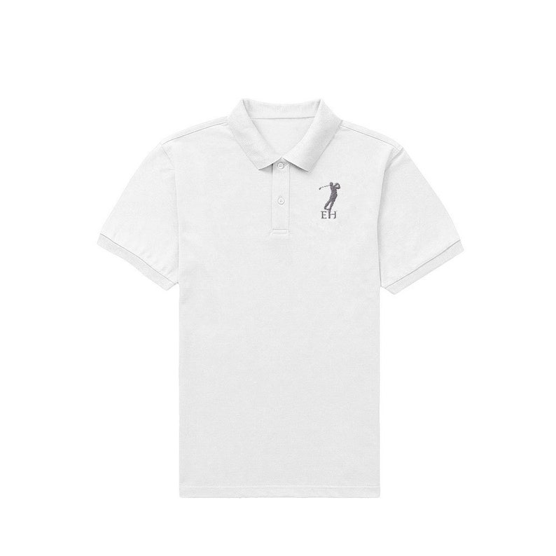 Personalized Men's Golf Polo Shirts Embroidered Short Sleeve Polo Shirt