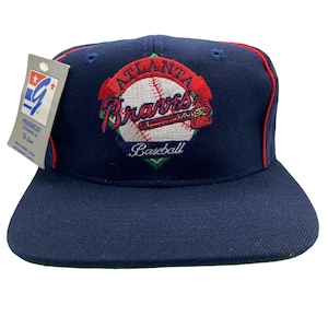 Vintage Atlanta Braves baseballwollen snapbackhoed