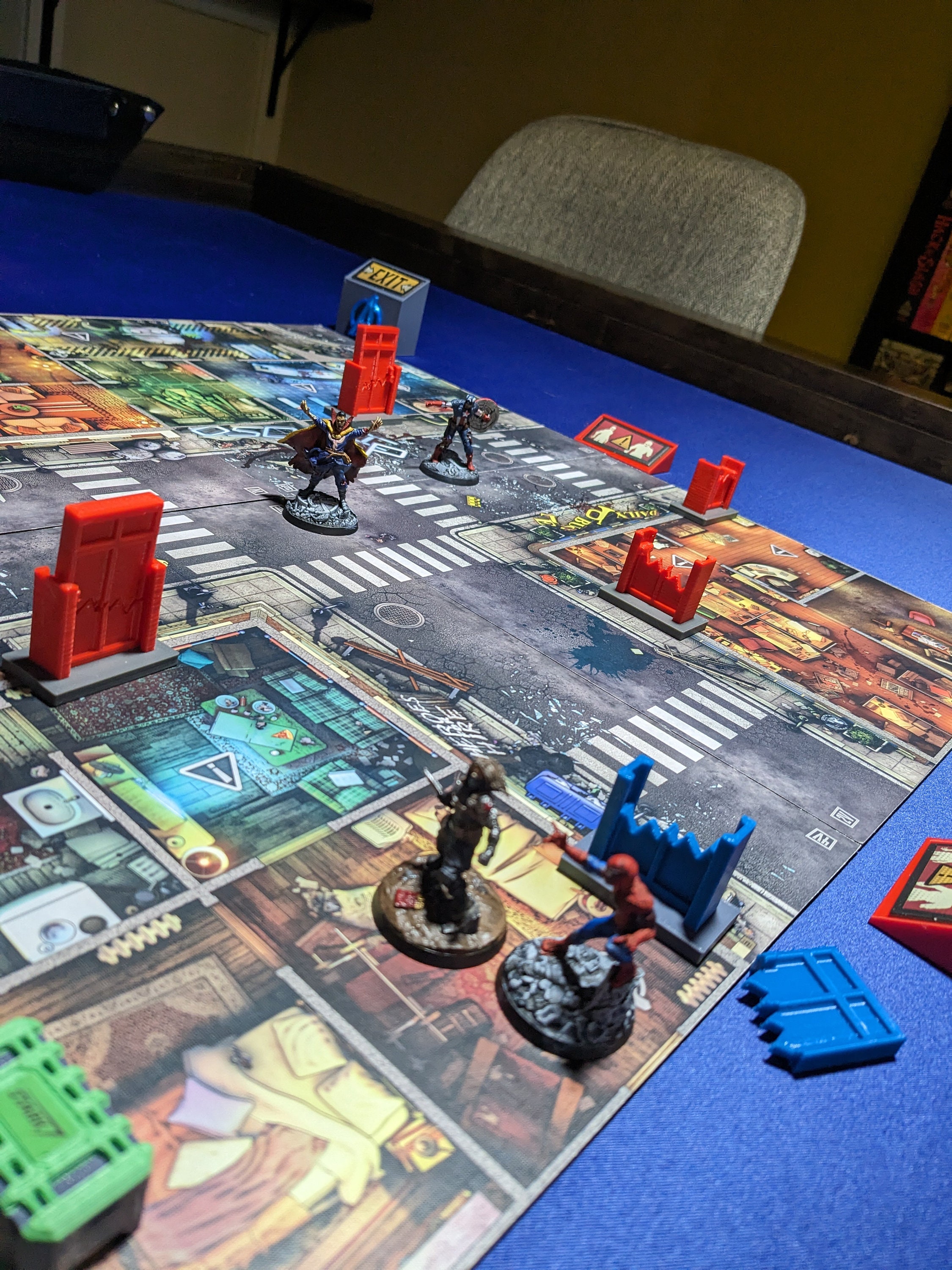 Marvel Zombies Zombicide Doors Modern Set of 16 for Board Games Etsy