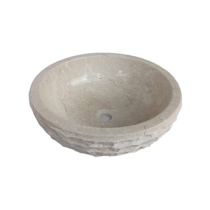 Beige Marble Sink , Bathroom Sink ,marble sink,vessel sink.