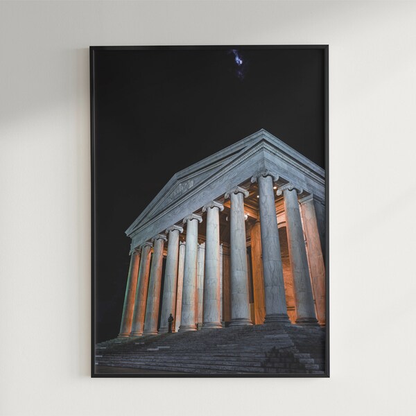 Thomas Jefferson Memorial Angled | Washington, DC | Digital Art | Print at Home | Wallpaper