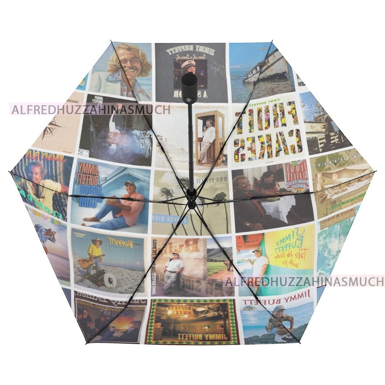 Jimmy Buffett Umbrella, Jimmy Buffett Custom Umbrella, Personalized Umbrella, UV Protected