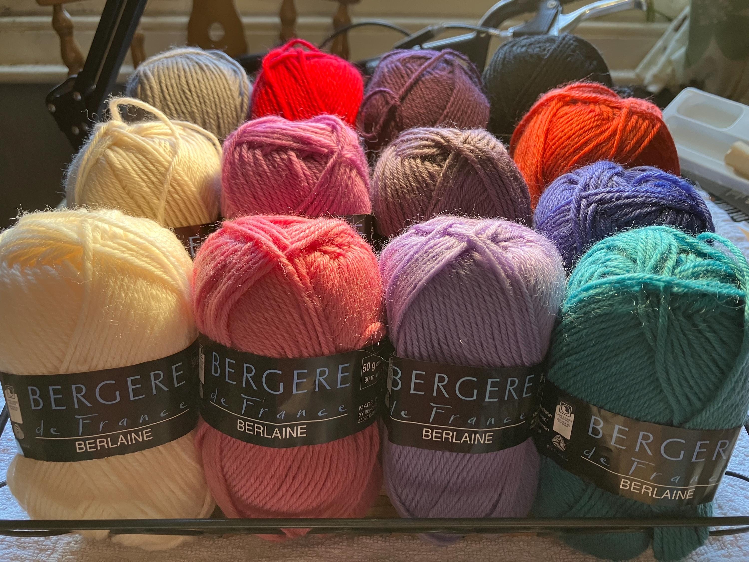 Bergere De France Berlaine Lightweight DK 100 Wool 50g Knitting