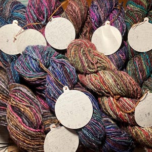 Noro Yuzen Worsted Weight Knitting Yarn 50g - Silk, Wool  and Kid Mohair-  8 Shades