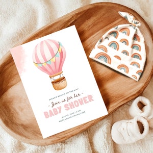 Convite para chá de bebê editável, lindo e elegante modelo canva moderno para chá de bebê, convite minimalista para bebê, modelo de convite para festa com revelação de gênero