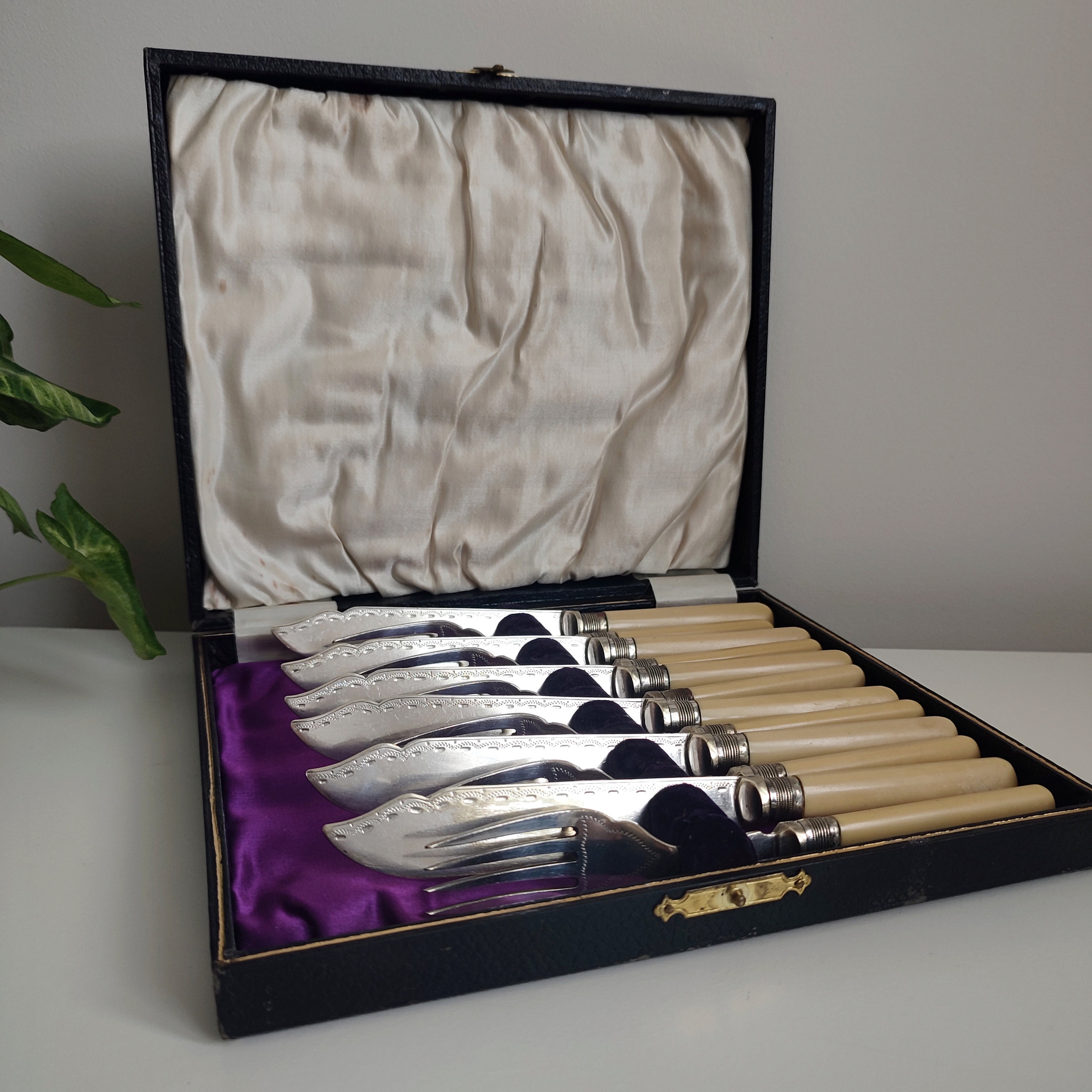 Epns Fish Knives - Etsy