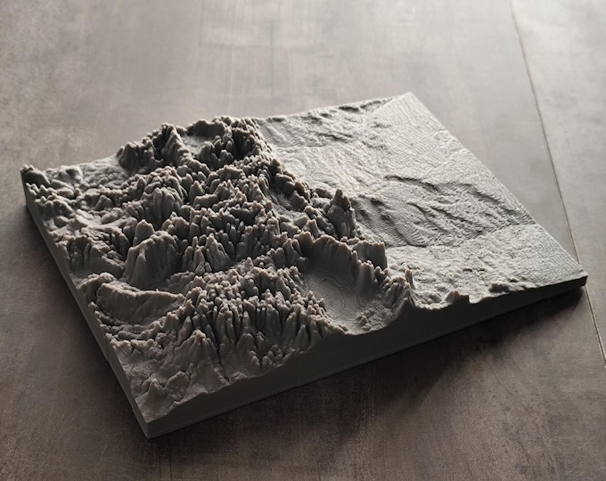 Colorado | 3D Printed Topographic Relief Map | Tactile Terrain Model