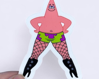 patrick starfish in heels