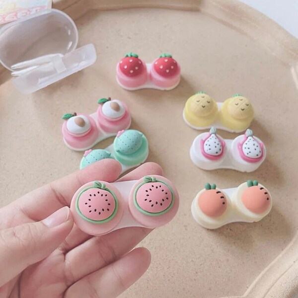 Cute Fruit Contact Lens Case