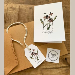 Grußkarten-Set "Liebe Grüße" (Druck)