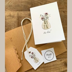 Grußkarten-Set "Für dich" (Druck)