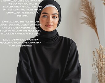 Maquette de sweatshirt Gildan 18000 sable (JPEG)