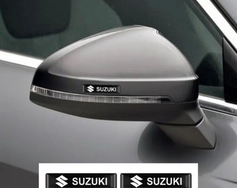 New *2 Suzuki Badge wipers mirror sticker Vitara Ignis Baleno Sift Alto Celerio