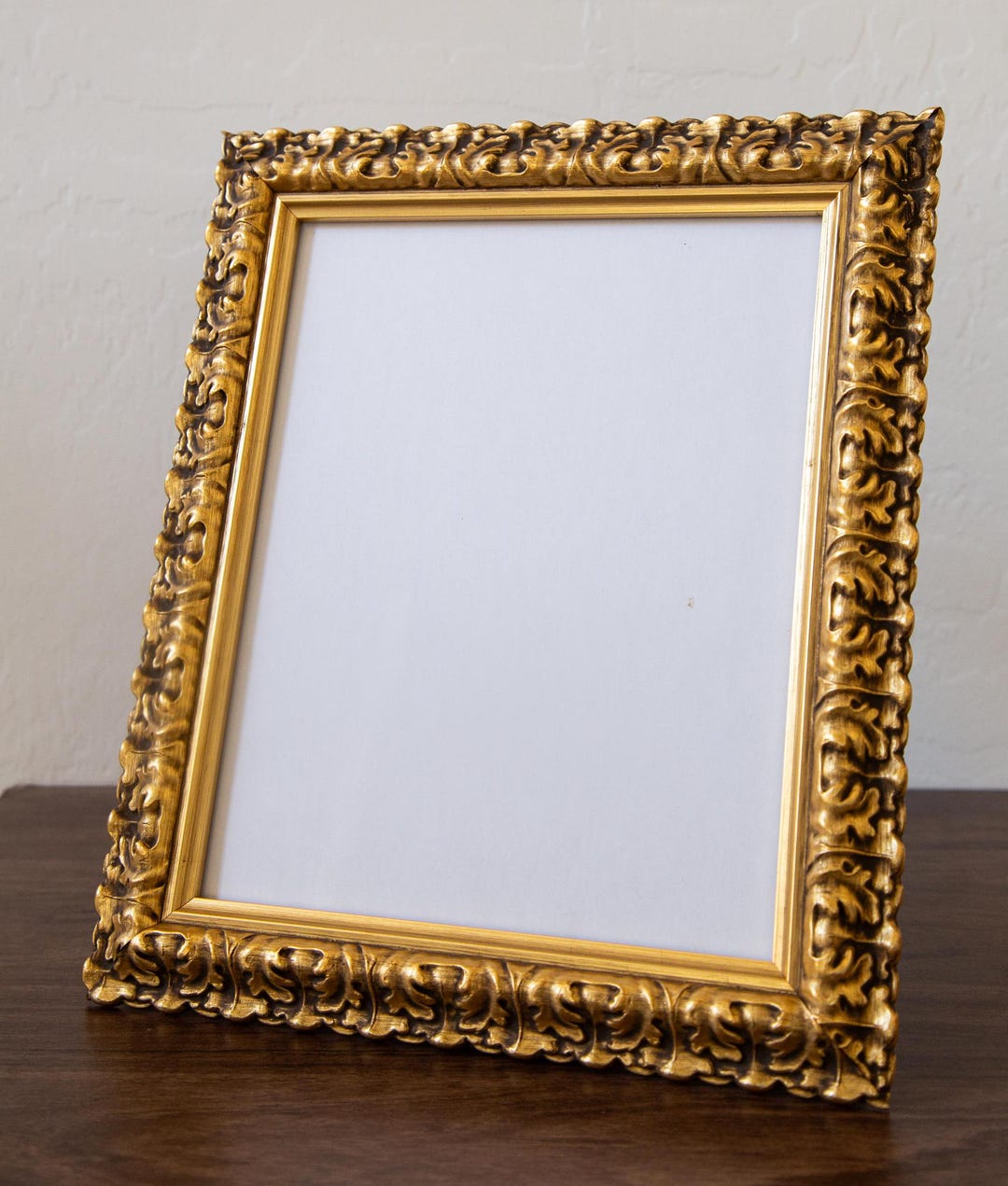 Ornate Gold Picture Frame 8x10 Antique Victorian Wedding Gift Custom ...