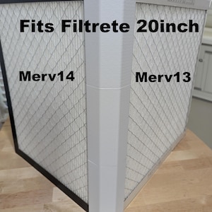 CR Box Connectors for 20&quot; Filtrete Filter CR Box - Makes DIY way easier! Less Duct tape!