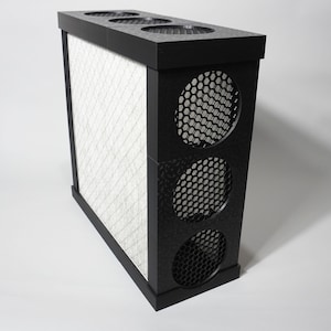 DIY Air Purifier Box! Fits 20x20 Filter/140mm PC Fans. No tool assembly!
