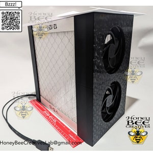 DIY Air Purifier- Traveler&#39;s Size - Smallest, Travel Friendly DIY Air Purifier- Fits in Carry On! No screws or tools needed.