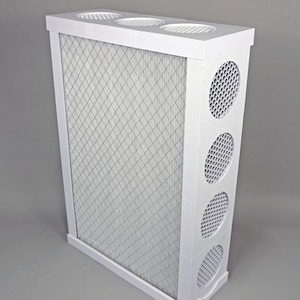 DIY Air Purifier Box- Fits 20x30 filters. Fits 7- 140mm PC fans No tool assembly!