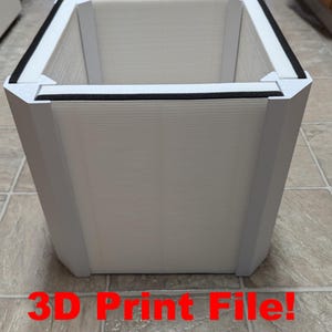 Digital File (STL/3MF) to connect corners of Starkvind CR Box- Vertical Build