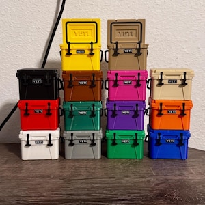 Mini Yeti-koeler Realistische Yeti-koeler Aanpasbaar Uniek cadeau-idee voor vriend Sieradendoos miniatuur Yeti-bedrijfspromotie-idee aangepast