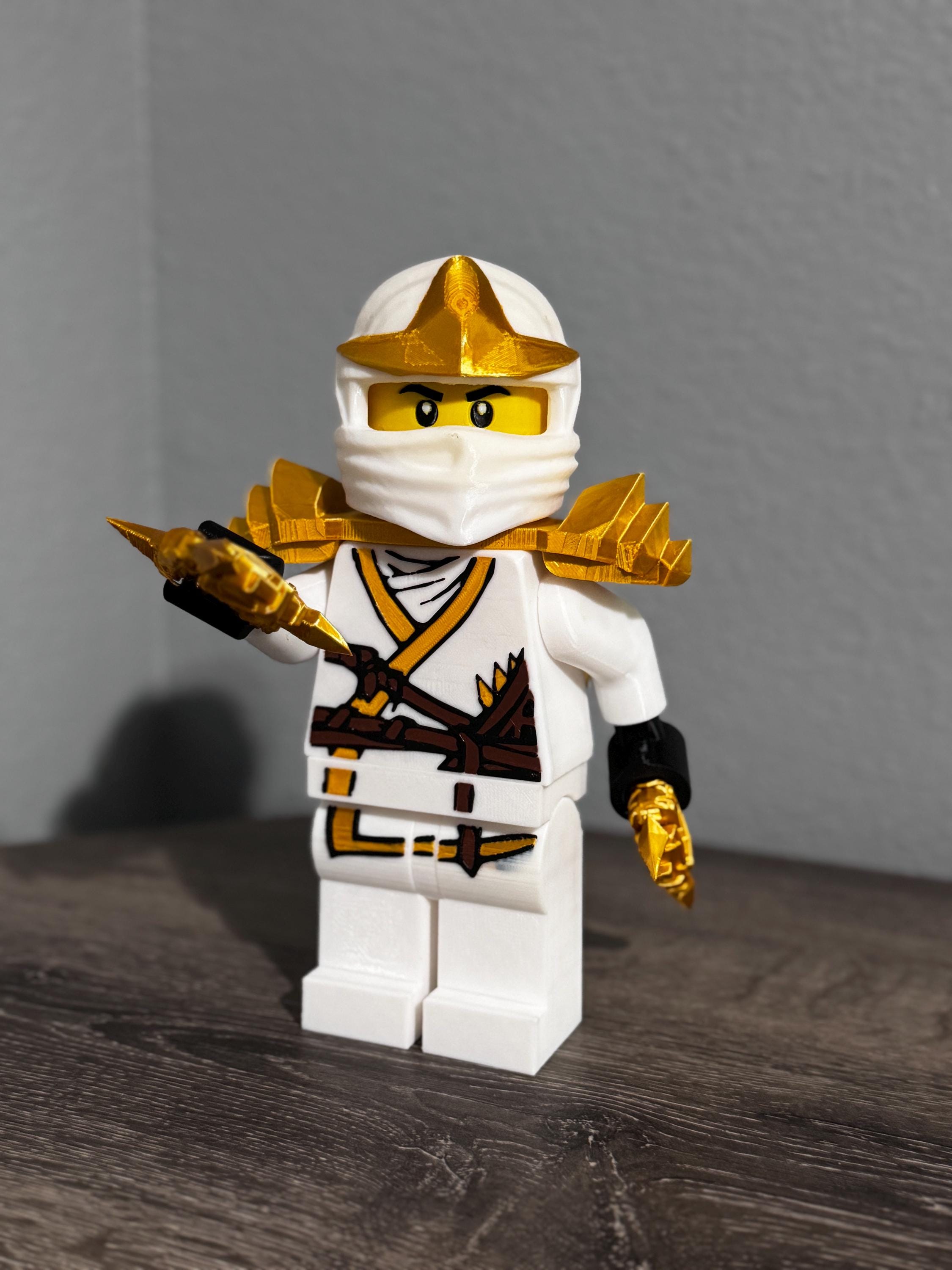 Zane Statue Ninjago Zane ZX Figure Season 2 Ice Ninja Large Display Statue ...