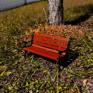 Scale Rc Car Park Bench Rc Rock Crawler Customizable Miniature Accessory Diorama Prop Park Bench Rc Car 10th Scale Prop Rc Car Gift Idea
