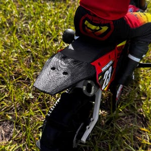 Losi Promoto Mx Rear Fender Replacement Part Flexible Losi Dirt bike 1 Piece Rear Fender Customizable Part Upgrade For Promoto Gift Idea